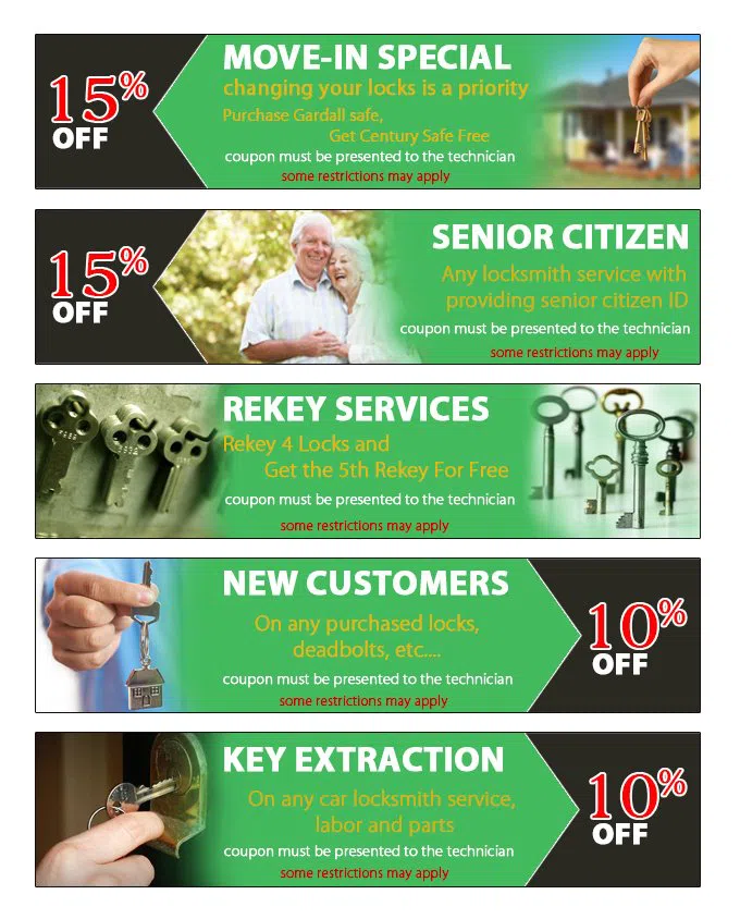 Lock Safe Services Brooklyn, NY 718-489-9788 - coupon23-set-five